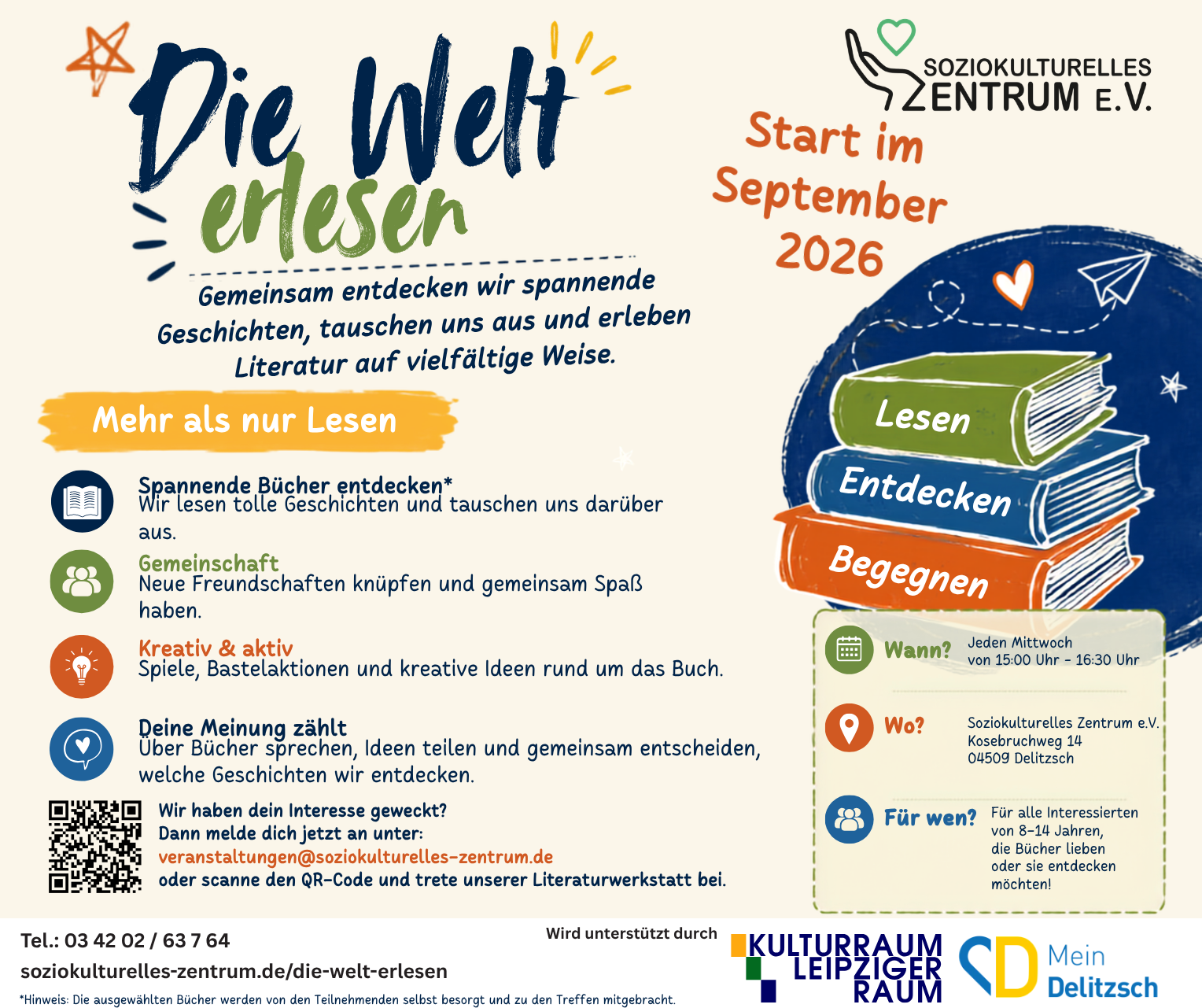 Die Welt erlesen - Literaturwerkstatt