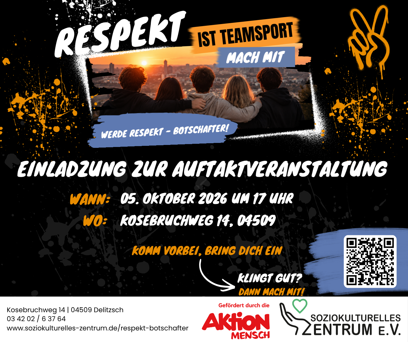 Respektbotschafter - Auftaktveranstaltung – vergrößerte Ansicht