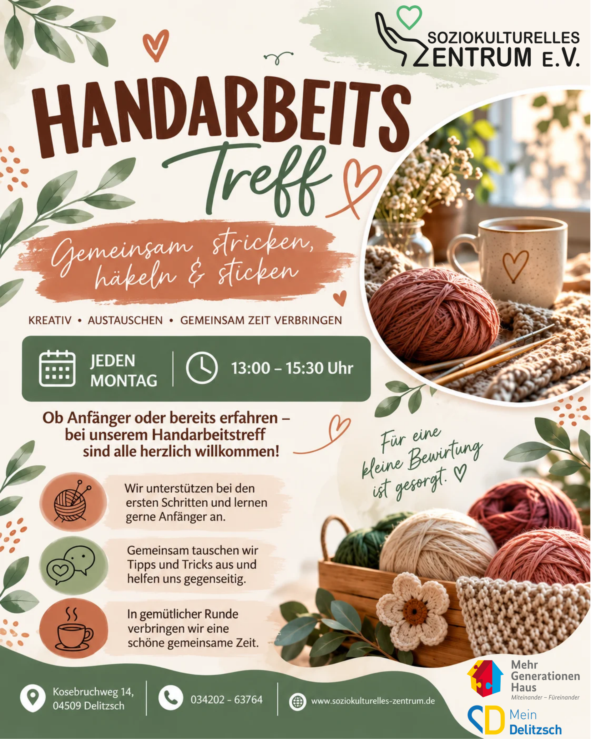 Handarbeitstreff – vergrößerte Ansicht